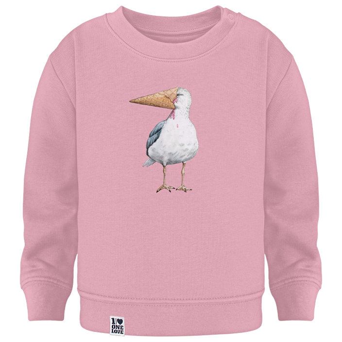 Eisvogel Baby Sweater - Meertraum fürs Herz