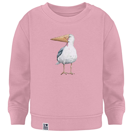 Eisvogel Baby Sweater - Meertraum fürs Herz