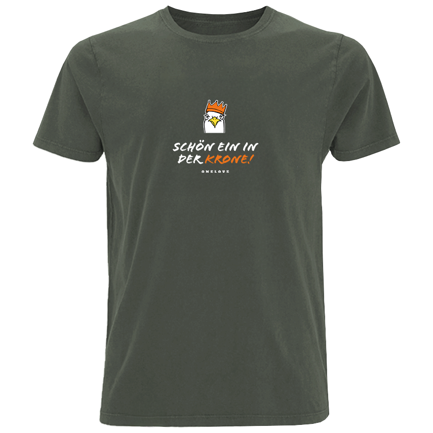 Schön ein in der Krone!  - Herren Shirt | 100% Baumwolle