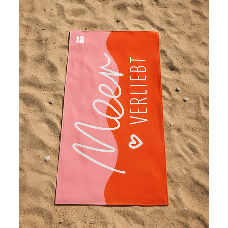 Meerverliebt - Strandtuch