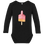Mittelfinger Eis - Baby Body Langarm