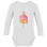 Mittelfinger Eis - Baby Body Langarm