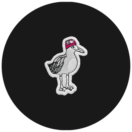 Hauk- Unisex Hoodie | 100% Bio-Baumwolle | Edler Stick