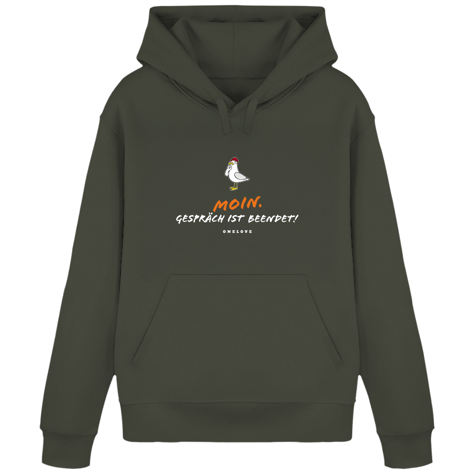 Moin. Gespräch beendet!  - Unisex Hoodie | 100% Baumwolle