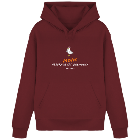Moin. Gespräch beendet!  - Unisex Hoodie | 100% Baumwolle