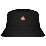 Mittelfinger Eis - Fischerhut mit Stick