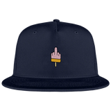 Mittelfinger Eis  - Snapback mit Stick