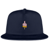 Mittelfinger Eis  - Snapback mit Stick