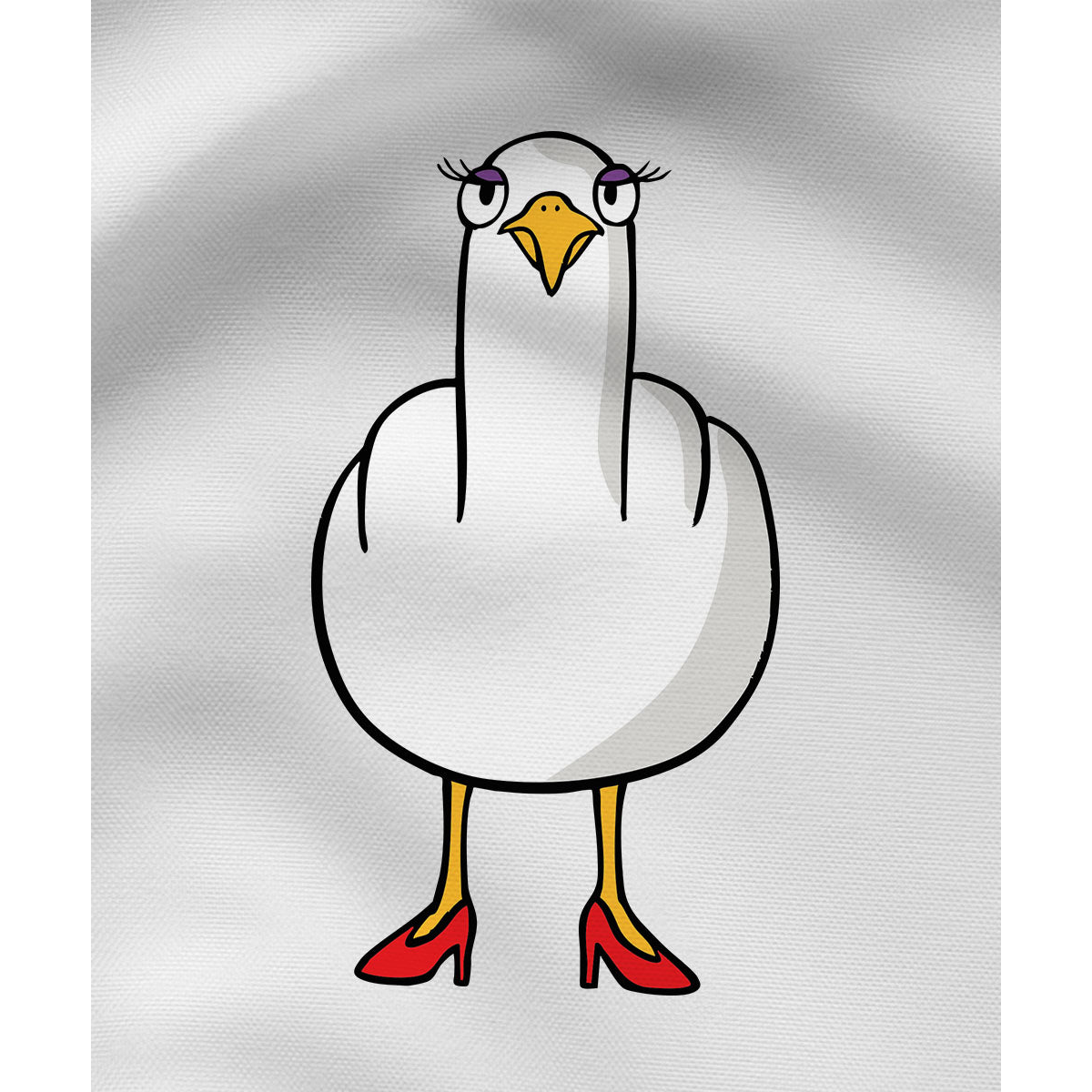 F**k You Möwenlady  - Baby Body Langarm