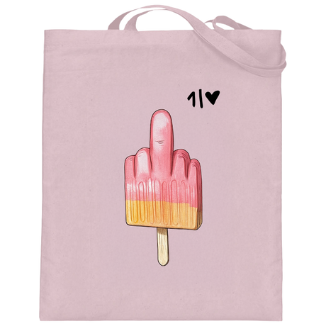 Mittelfinger Eis  - Jutebeutel