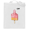 Mittelfinger Eis  - Jutebeutel
