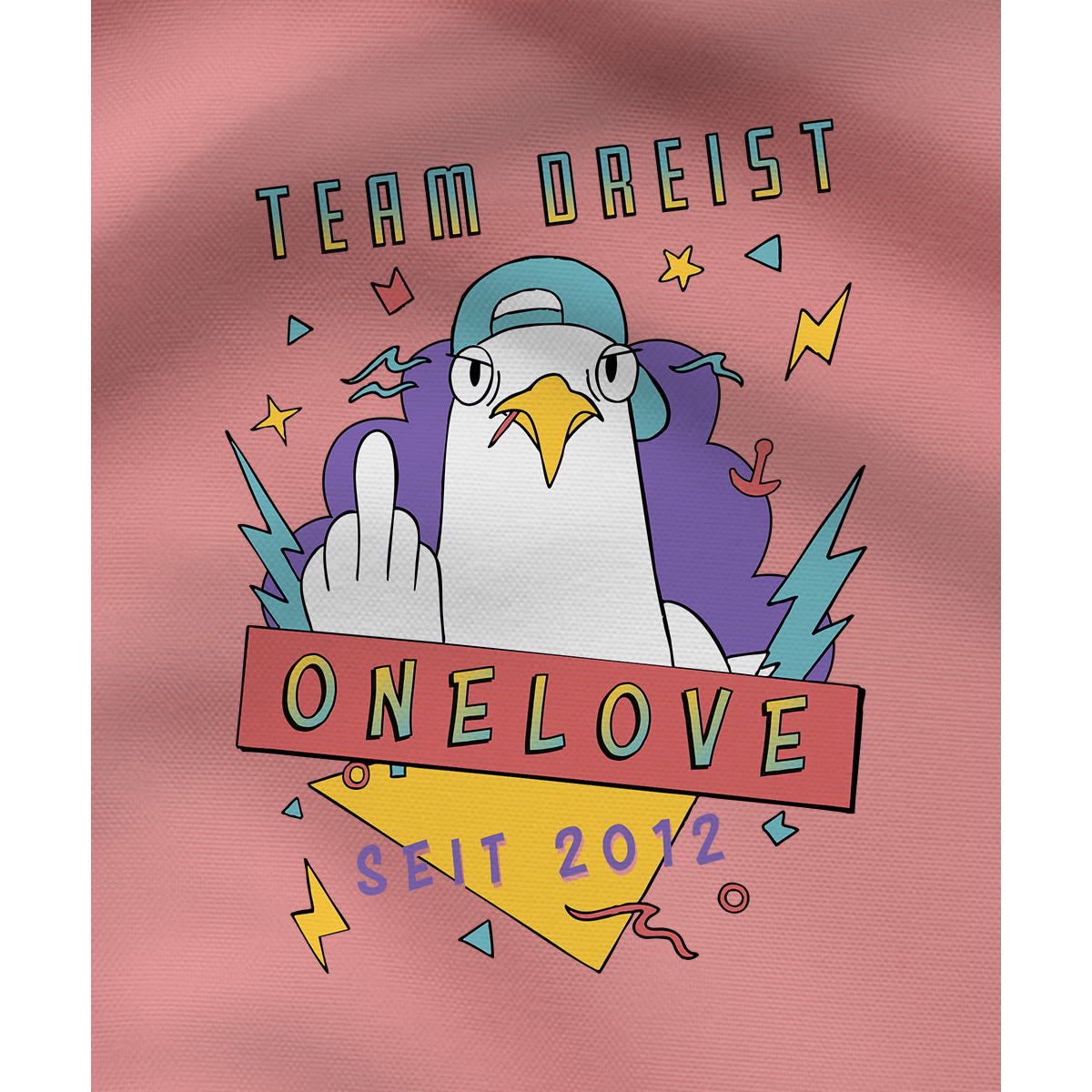 90er Team Dreist – Unisex Sweater | 100% Bio-Baumwolle