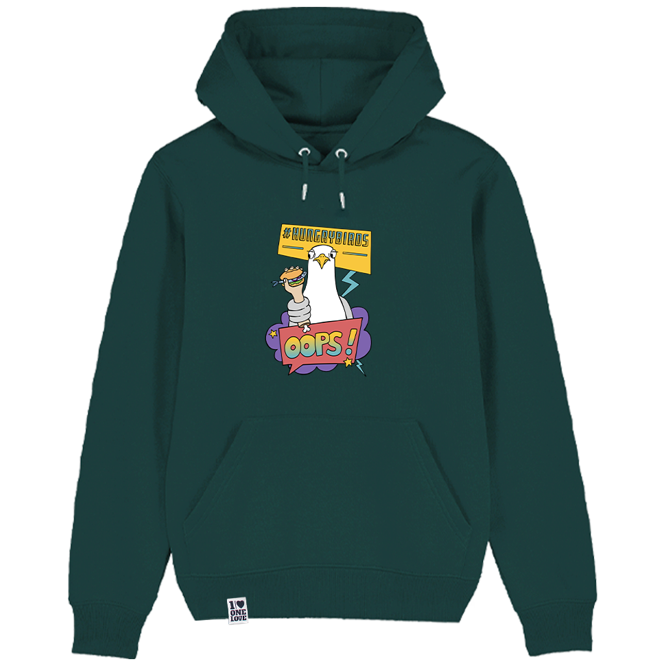 Hungry Birds - Unisex Hoodie | 100% Bio-Baumwolle