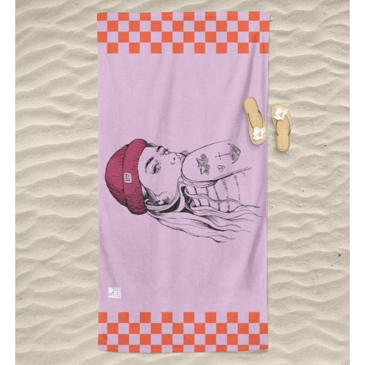 Skipperin Lucy - Strandtuch