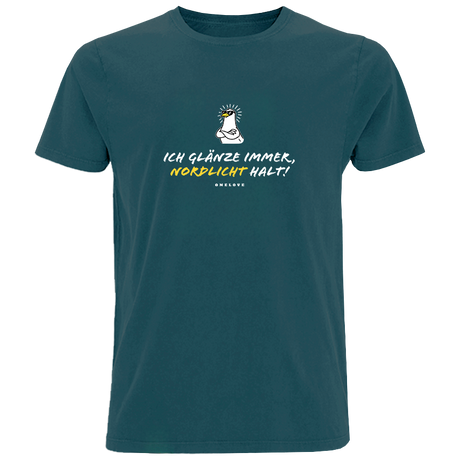 Ich glänze immer, Nordlicht halt!  - Herren Shirt | 100% Baumwolle