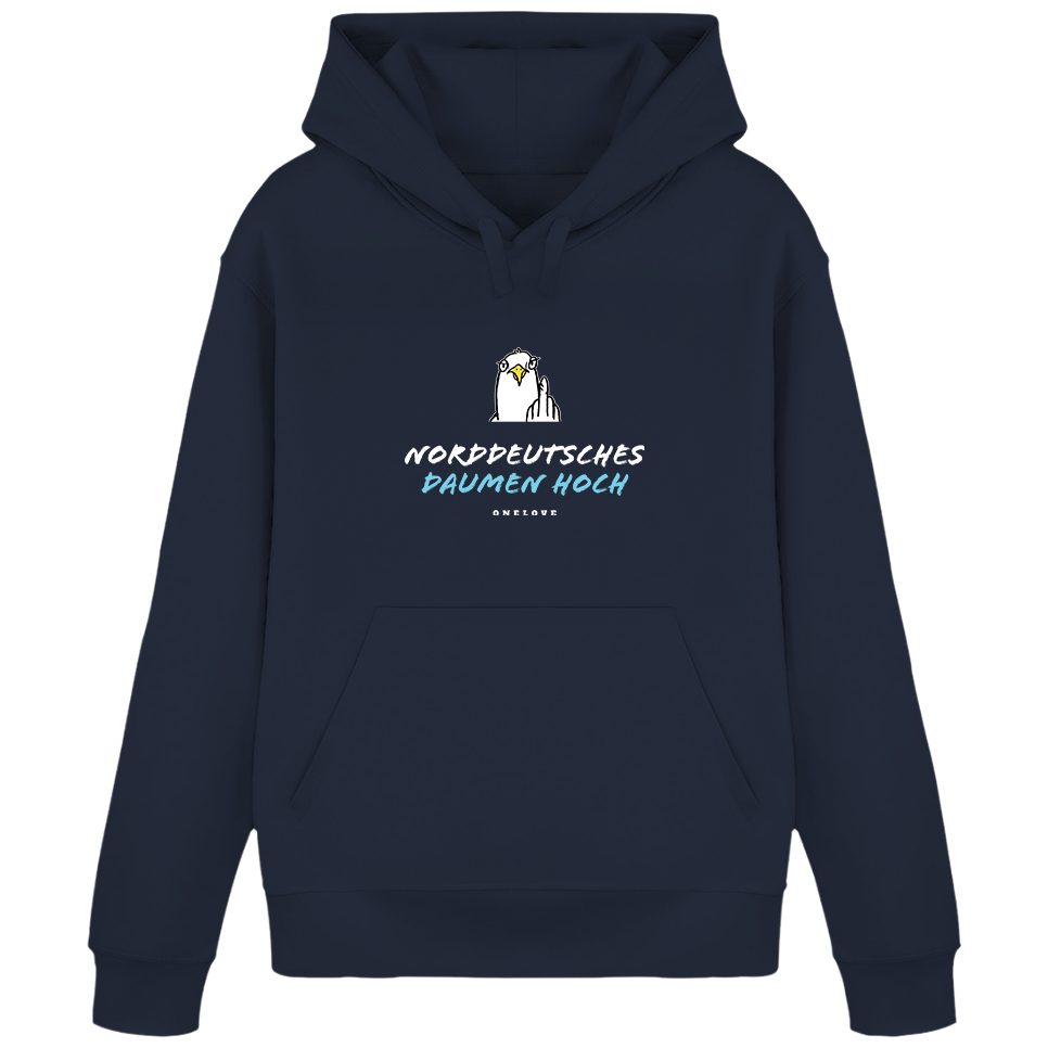 Norddeutsches Daumen hoch  - Unisex Hoodie | 100% Baumwolle