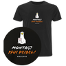 Montag? Pfui Deibel!  - Herren Shirt | 100% Baumwolle | Spruch Kollektion
