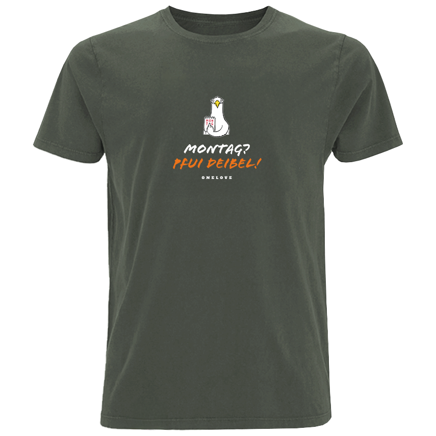 Montag? Pfui Deibel!  - Herren Shirt | 100% Baumwolle | Spruch Kollektion