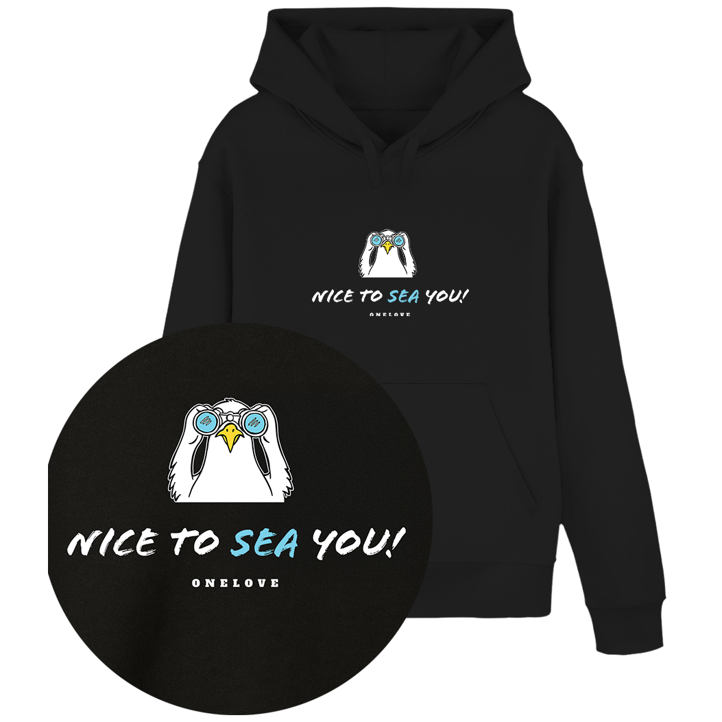 Nice to sea you!  - Unisex Hoodie | 100% Baumwolle