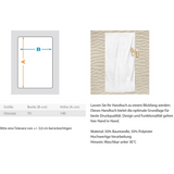 Wellenherz - Strandtuch