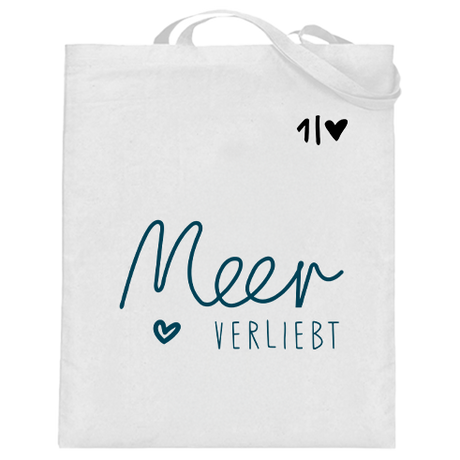 Meerverliebt  - Jutebeutel