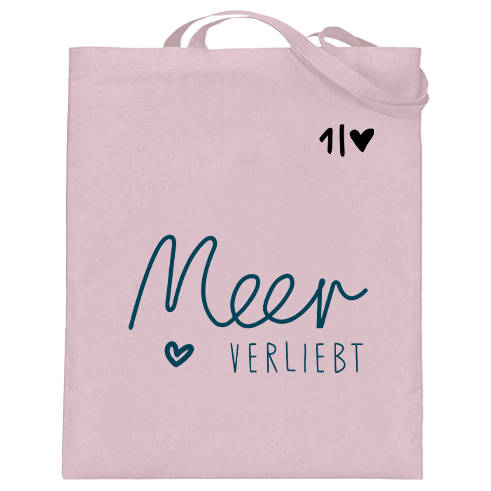 Meerverliebt  - Jutebeutel