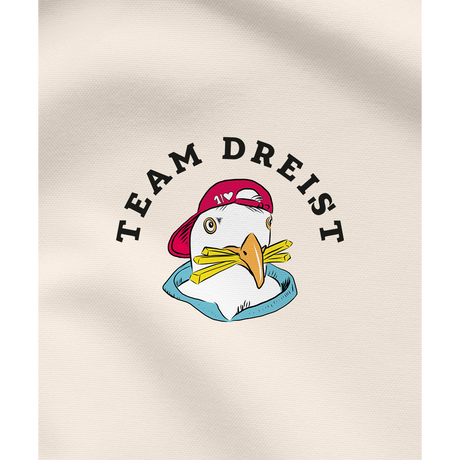 Maritimer Baby-Hoodie: Team Dreist