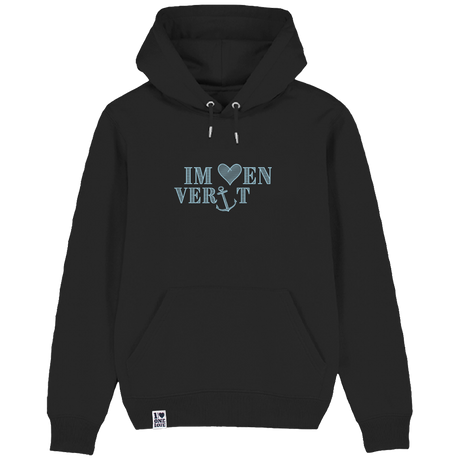 Im Herzen Verankert: Bio-Hoodie mit Anker-Soul