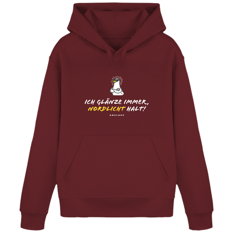 Ich glänze immer, Nordlicht halt!  - Unisex Hoodie | 100% Baumwolle