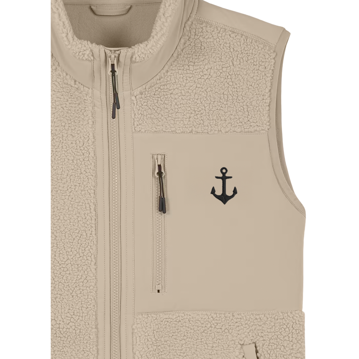 Anker Stick - Unisex Teddyweste | Edler Stick