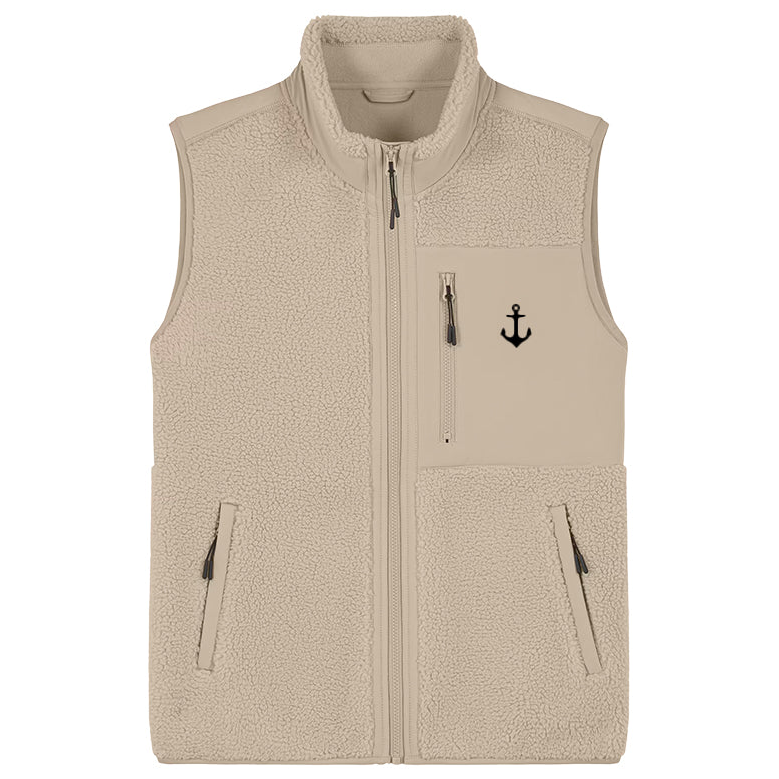Anker Stick - Unisex Teddyweste | Edler Stick