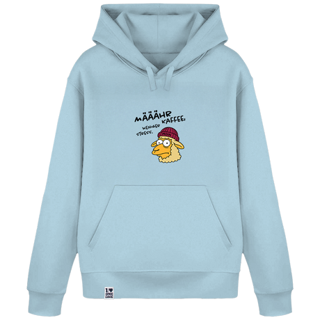 Määähr Kaffee, weniger Stress!  - Unisex Hoodie | 100% Bio-Baumwolle
