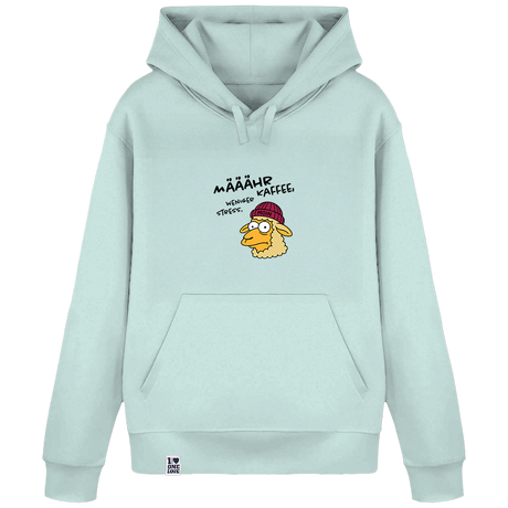 Määähr Kaffee, weniger Stress!  - Unisex Hoodie | 100% Bio-Baumwolle