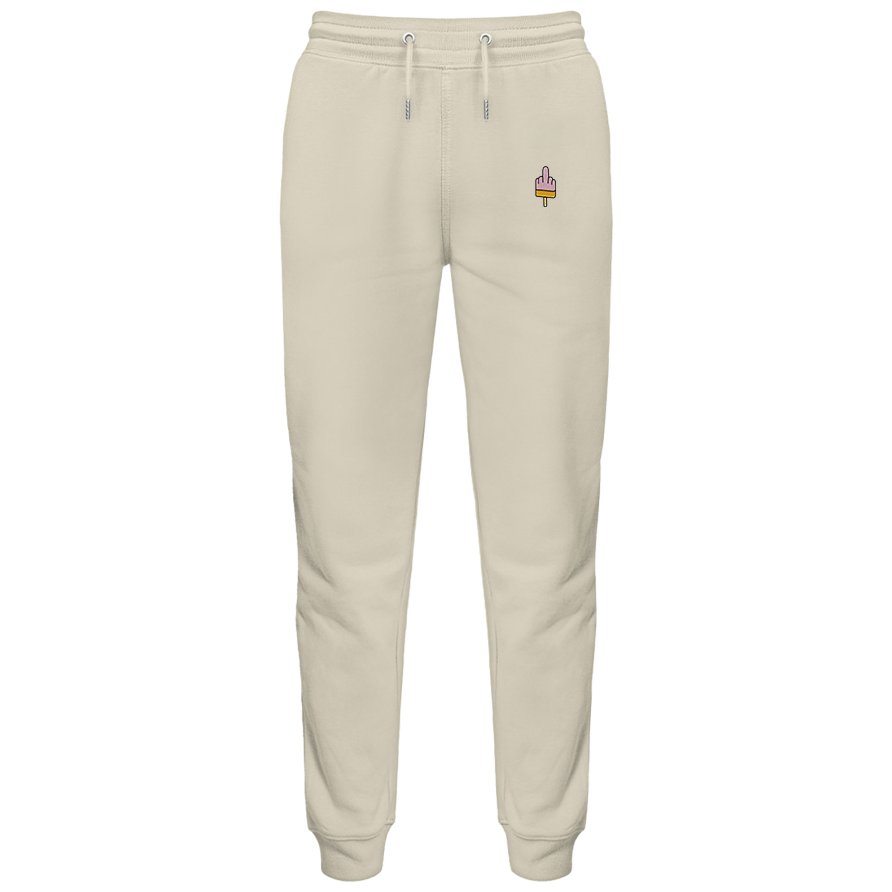 Mittelfinger-Eis  - Jogginghose | 100% Biobaumwolle | Edler Stick