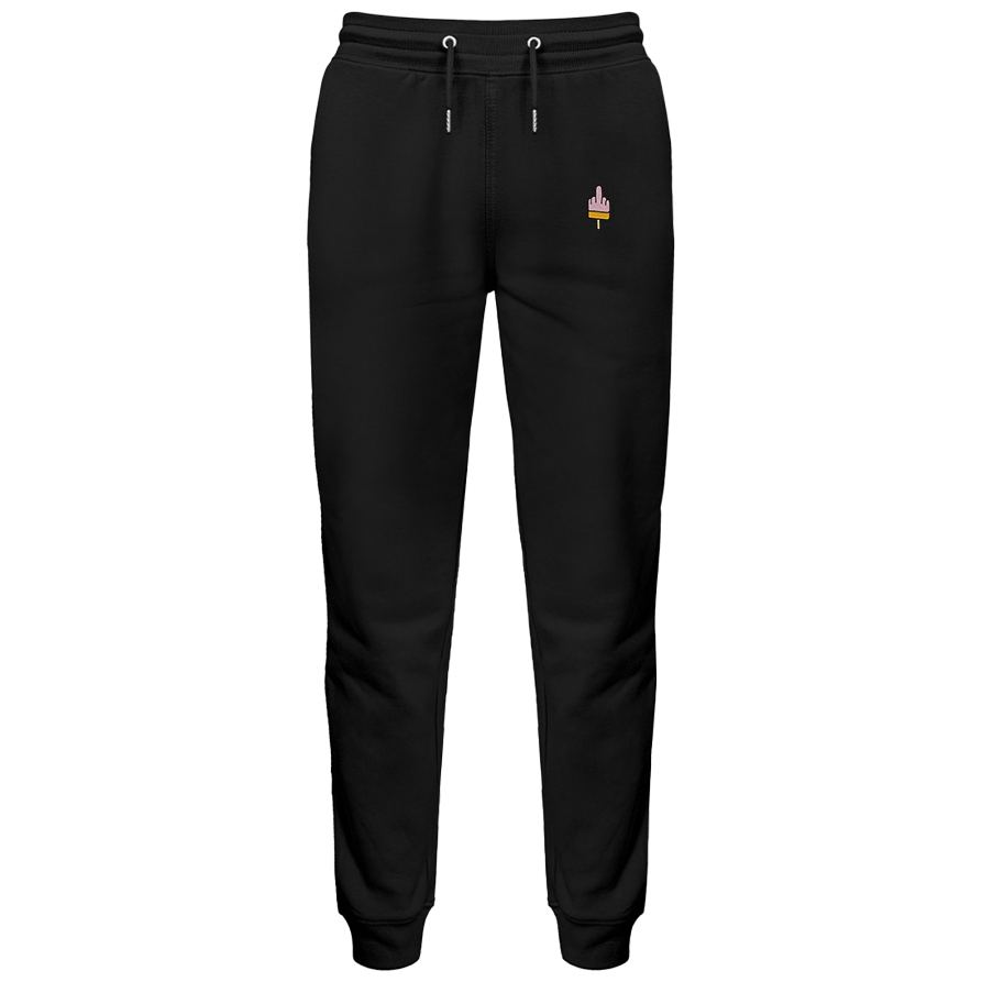 Mittelfinger-Eis  - Jogginghose | 100% Biobaumwolle | Edler Stick