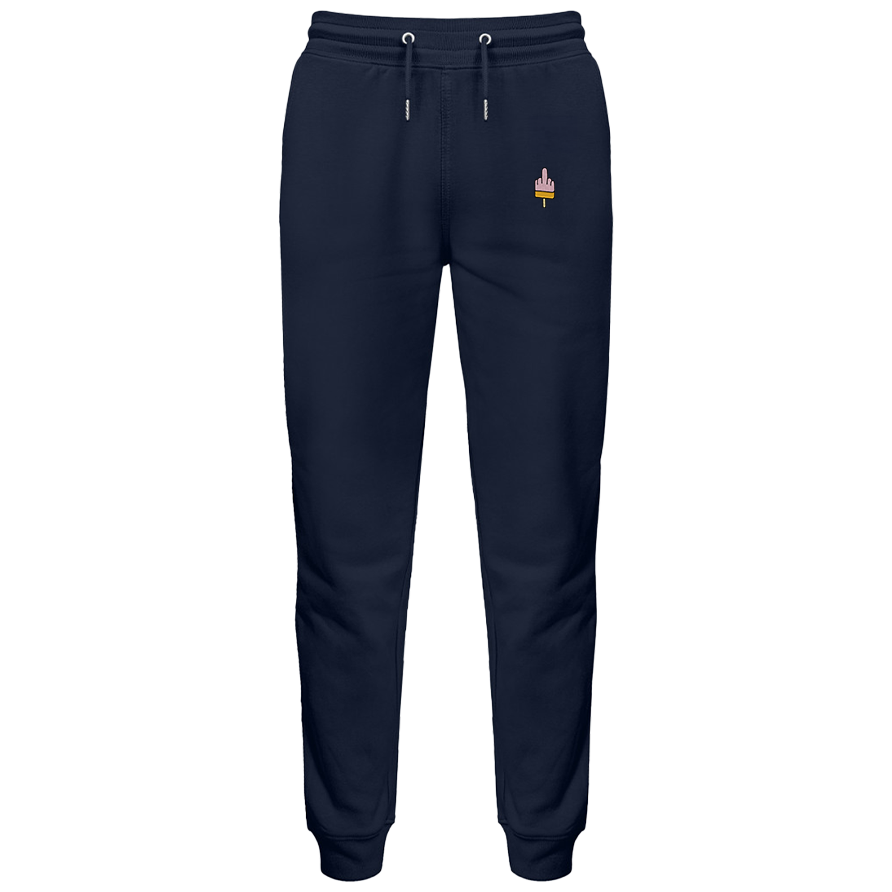 Mittelfinger-Eis  - Jogginghose | 100% Biobaumwolle | Edler Stick