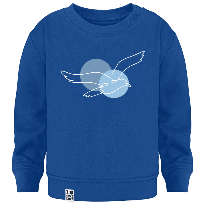 Möwe kuscheln – Sweater für Meerverliebte