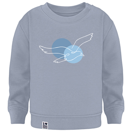 Möwe kuscheln – Sweater für Meerverliebte