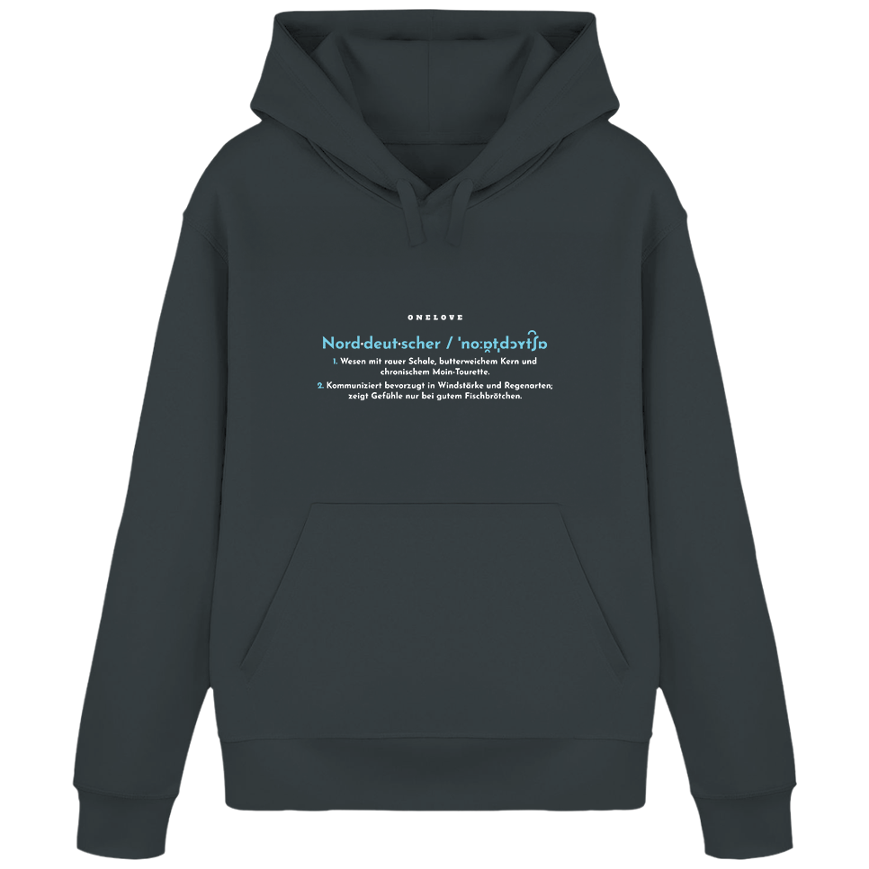 Definition eines Norddeutschen  - Unisex Hoodie | 100% Baumwolle
