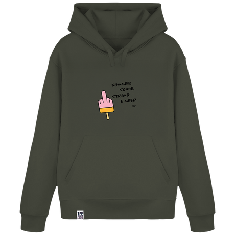 Sommer, Sonne, Strand & Meer  - Unisex Hoodie | 100% Bio-Baumwolle