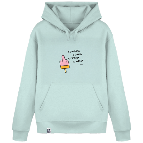 Sommer, Sonne, Strand & Meer  - Unisex Hoodie | 100% Bio-Baumwolle