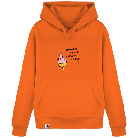 Sommer, Sonne, Strand & Meer  - Unisex Hoodie | 100% Bio-Baumwolle