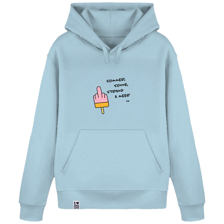 Sommer, Sonne, Strand & Meer  - Unisex Hoodie | 100% Bio-Baumwolle