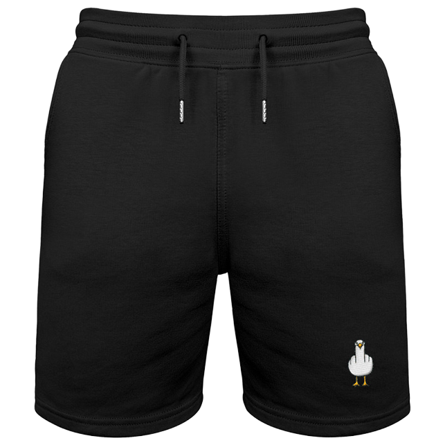 F**k You Möwe  - Shorts | Biobaumwolle | Edler Stick