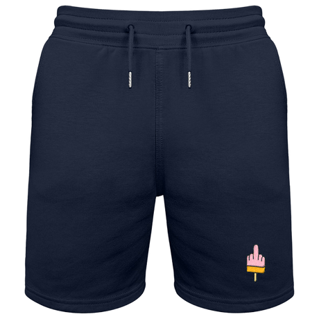 Mittelfinger-Eis  - Shorts | Biobaumwolle | Edler Stick