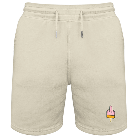 Mittelfinger-Eis  - Shorts | Biobaumwolle | Edler Stick