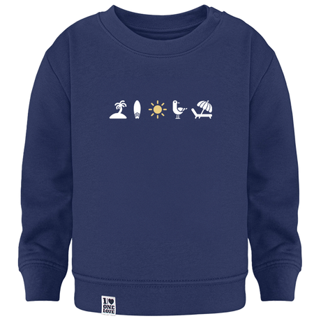 Küstenbaby-Sweater „Meeresluft“ – Fair & Bio