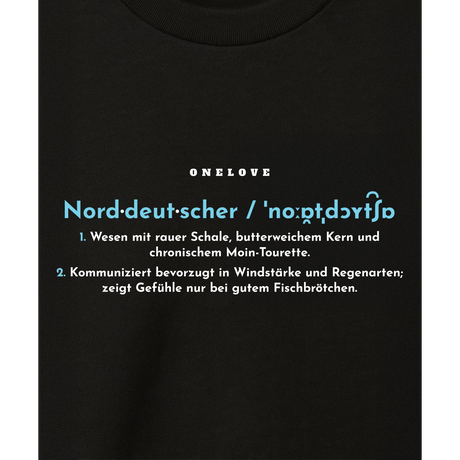 Definition eines Norddeutschen  - Herren Shirt | 100% Baumwolle
