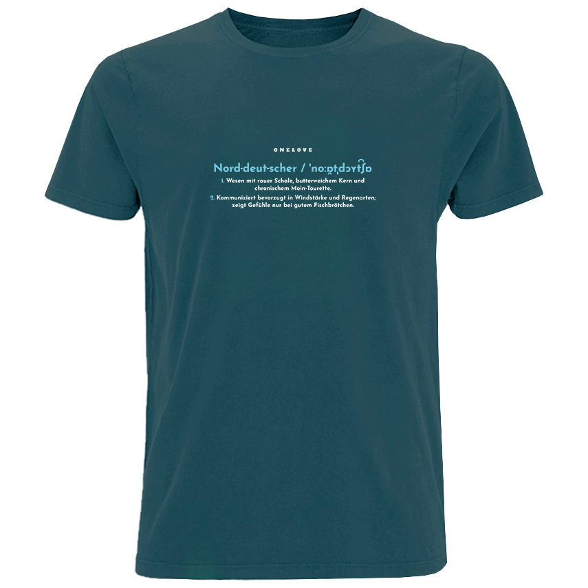 Definition eines Norddeutschen  - Herren Shirt | 100% Baumwolle
