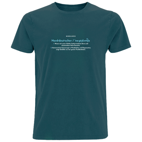 Definition eines Norddeutschen  - Herren Shirt | 100% Baumwolle